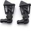 2pcs Car Front Windshield Wiper Washer Nozzles for Jeep Wrangler JK 2013-2018 68164356AB view 2