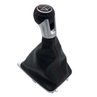 YDwpan for Golf 7 A7 MK7 GTI GTD 2013 2014 2015 2016 2017 2018 5/6 Speed Gear Shift Knob Handle Gaiter Boot Cover Interior Replacement Parts