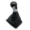 YDwpan for Golf 7 A7 MK7 GTI GTD 2013 2014 2015 2016 2017 2018 5/6 Speed Gear Shift Knob Handle Gaiter Boot Cover Interior Replacement Parts view 1