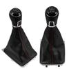 YDwpan for Golf 7 A7 MK7 GTI GTD 2013 2014 2015 2016 2017 2018 5/6 Speed Gear Shift Knob Handle Gaiter Boot Cover Interior Replacement Parts view 2