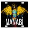 Ecuador Flag Bandera License Plate 6 x 12 Inches Version Novelty Morale El Sol De Mayo Emblem Manabi view 1