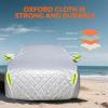 Heavy Duty Hail Protection Car Cover Compatible with Kia Sportage 2021-2023 | Anti-Hail Waterproof Windproof with Reflective Strips | All-Season Custom Fit Outdoor Use view 3