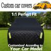 Heavy Duty Hail Protection Car Cover Compatible with Mitsubishi Outlander | Anti-Hail Waterproof Windproof with Reflective Strips | All-Season Custom Fit Outdoor Use view 4