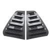 Car Rear Window Louvers for Volkswagen Golf MK6 2008-2012, Rear Triangular Shutters Side Vent Scoop Sun Shade Cover ABS Plastic Accessories,Carbon Fiber view 1