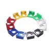 BTYSEQ 12mm/15mm Aluminum CNC Chain Block Axle Tensioner Adjuster for Motorcycle Pit Bike XR50 CRF70 SDG 107 125(Blue 15mm) view 2