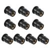 Well Nuts 100pc M5 Rubber Blind Fastener Windshield Fairing Cowl Accessories for Motorcycle view 1