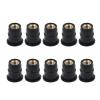 Well Nuts 100pc M5 Rubber Blind Fastener Windshield Fairing Cowl Accessories for Motorcycle view 2