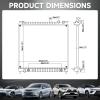 Radiator with Transmission Oil Cooler for CU2691 8012691 214609FD0A view 3