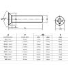Zkensh-Bolts Mini Small Micro Black Steel Cross Flat Countersunk Head Screw M1 M1.2 M1.4 M1.6 M2 M2.5 M3 M3.5 M4 Bolt, 50pcs, Widely Used(14mm,M1.6) view 2