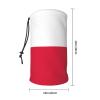 Flag Of Poland Magic Scarf Gaiter Face Cover Balaclava Headband Head Wrap Headwear For Fishing Hiking Cycling Ski view 2