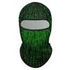 Balaclava Face Mask Funny Ski Mask Green Number Binary Balaclava Full Face Cover for Men Women Outdoor Cycling Cap view 1