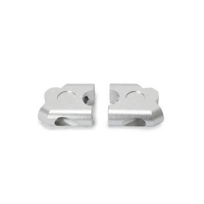 Handlebar Risers Motorcycle Handlebar Riser Clamp 22mm Handlebars Clamp Aluminum Risers(1)