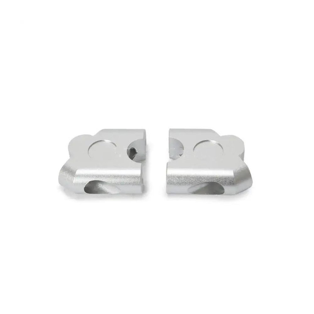 Handlebar Risers Motorcycle Handlebar Riser Clamp 22mm Handlebars Clamp Aluminum Risers(1)