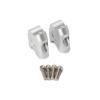 Handlebar Risers Motorcycle Handlebar Riser Clamp 22mm Handlebars Clamp Aluminum Risers(1) view 3