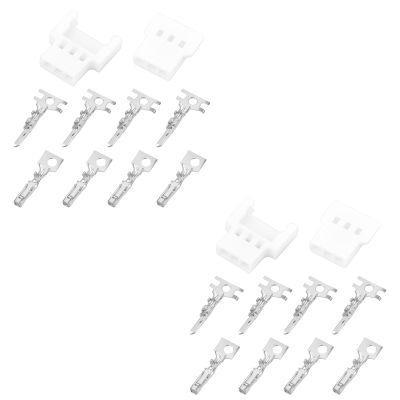 The Lord of the Tools 20Pair 3-Pin Male and Female Connector 51005 51006 Plug Terminals Compatible with Molex MX 2.0mm for Radio Control Models