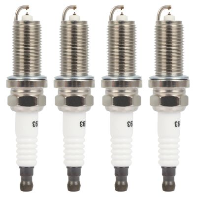 SCITOO Double Iridium Spark Plugs Compatible for Toyota Tacoma 2016-2020 & for HYUNDAI for Genesis Coupe 2010-2012, 2.0L 2.7L DILFR6D8D 4 Pcs