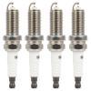 SCITOO Double Iridium Spark Plugs Compatible for Toyota Tacoma 2016-2020 & for HYUNDAI for Genesis Coupe 2010-2012, 2.0L 2.7L DILFR6D8D 4 Pcs view 1