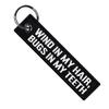 MotoLoot Keychain for Motorcycles, Scooters, Cars and Gifts (Wind In My Hair Bugs In My Teeth) view 1