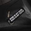 MotoLoot Keychain for Motorcycles, Scooters, Cars and Gifts (Wind In My Hair Bugs In My Teeth) view 3