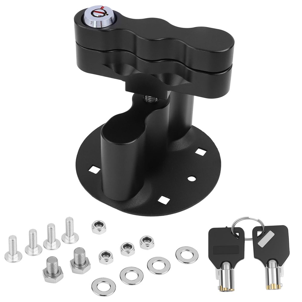 KZDAZ RX-LOX-PM Pack Mount Lock with Keys Fit for Rotopax Standard Gallon