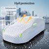 Hail Protector Full Car Cover, for Volvo XC60, Waterproof Outdoor All Weather Snow Rain Protector Full Exterior, Silver view 2