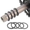 4Pcs Road Bike Crank Chain Wheel Spacers Adjuster Hollow Crankset Washer for Enhanced Cycling Efficiency and Durability Chainring Spacer view 4