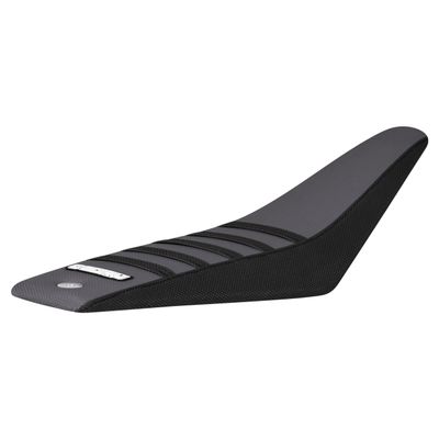 Enjoy Mfg Seat Cover - Compatible with Arctic Leopard XE PRO eMoto Bike_#533 (Black Sides/Grey top/Black Ribs)
