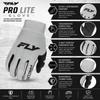 Fly Racing Pro Lite Motocross Glove, Lightweight Racing MX Gear - (Black/White/Red, X-Large) view 4