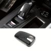 Gear Head Cover Stickers - Carbon Fiber Design, Durable ABS Plastic Trim Accessories for Peugeot 3008 GT 2017-2020 & Citroen C5 Aircross 2018-2024 view 1