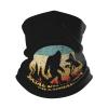 Bigfoot Vintage Sasquatch Magic Scarf Gaiter Face Cover Balaclava Headband Head Wrap Headwear For Fishing Hiking Cycling Ski view 1