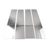 Chcury1 4pcs Door Window Pillar Post Trim Cover Decal PC Plastic Silver Car For Ford For F-150 Extended/Super Cab/Super Crew/Crew Cab 2004-2014 view 4