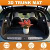 RWYSSYTF Trunk Liner for 2022-2025 Toyota Corolla Cross FWD 3D Custom Fit All-Weather TPE Material Waterproof Car Cargo Liner Mat, Black view 4