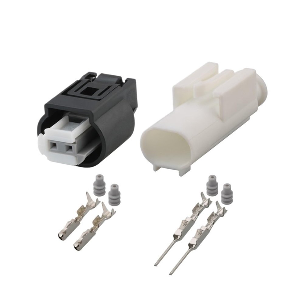 2Pin DJ7023YB-0.6-11/21 Automobile Sensor Speed Connector 1718555-1(Dark Grey)