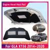 Front Hood Engine Soundproof Cotton Compatible with Mercedes Benz GLA X156 2014~2020 200 CDI Urban Insulation Sound Pad Mat Car Accessories view 2