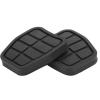 Keenso 2pcs Rubber Brake Clutch Pedal Pads Covers 321721173 Nonslip, AntiAging, for Car Parts view 1