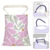 Pykfrhh Abstract Floral Car Trash Can, Car Trash Bag Hanging, Waterproof Cars Back Seat Hanging Organizer and Storage Trash Bags for Vehicle Travelling Camping view 3