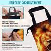 KXWQTRDD Car Garbage Bag Firce Lion Burning Flame Hanging Canvas Car Trash Bag Drawstring Car Back Seat Organizer for Car Back Front Seat Console with Adjustable Buckle view 4
