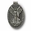 Archangel Michael Medal for Car Visor Clip, Metal Michael Car Visor, Driving Safety Gift for Drivers Long Travel view 1