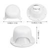Eujgoov RV Roof Sewer Vent Cover Caps Kit 2 Set Plumbing Vent Caps for Trailer Motorhome Roof Sewer view 2