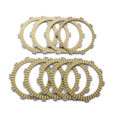 Motorcycle Clutch Friction Disc Plate Kit For CBR600F VFR800F VF750C CB600 CBF600N CBR900 CBR929 CBF600S VFR700F VFR750F