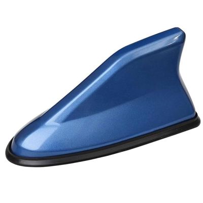 Car Shark Fin Aerial Antenna for Hyundai Nexo 2018 2019 2020 2021 2022 2023 2024 2025, Shark Fin Antenna Topper Roof Aerial Cover Trim, Car Accessories,Blue