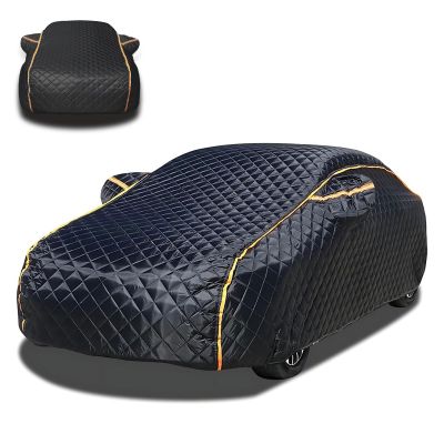 Hail Protection car Cover Compatible with Ford LTD Thickened Full car Cover Waterproof Snowproof dustproof Scratch-Resistant All-Weather Outdoor car Cover-Black