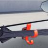 2PCS Car Umbrella Hook, Black Car Umbrella Holder, Universal Trunk Hook Umbrellas Mount, Plant Towel Holder Auto Internal, Stable Installation No Shaking Suitable for All Cars (Red/2PCS) view 3