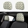 QANCOSI Mallard Duck Car Headrest Covers Car Seat Headrest Protector for Cars Vans Trucks 2 Pack view 1