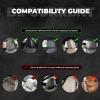 QANCOSI Mallard Duck Car Headrest Covers Car Seat Headrest Protector for Cars Vans Trucks 2 Pack view 4