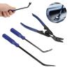 YONGZURA Rivet Buckle Removal Tool Set 3PCS | Manganese Steel Plier for Auto Repair | Fastener Clamp Remover for Cars/Trucks/SUVs | Secure Grip Handle with Storage Bag view 3