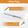 HOPESPANNER Diesel Glow Plug Fit for Chevrolet Silverado 2006-2010 No.12639701 Winter Glow Plug Fast Reliable Cold Weather Engine Start 1 Pcs view 3