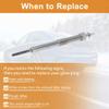HOPESPANNER Diesel Glow Plug Fit for Chevrolet Silverado 2006-2010 No.12639701 Winter Glow Plug Fast Reliable Cold Weather Engine Start 1 Pcs view 4
