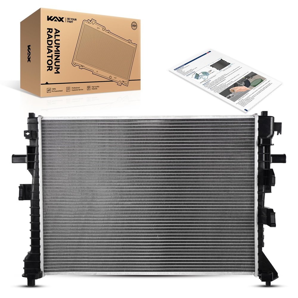 KAX CU2852 Car Engine Radiator, Compatible with 2006-2011 Grand Marquis, 2006-2011 Crown Victoria, 2006-2011 Town Car