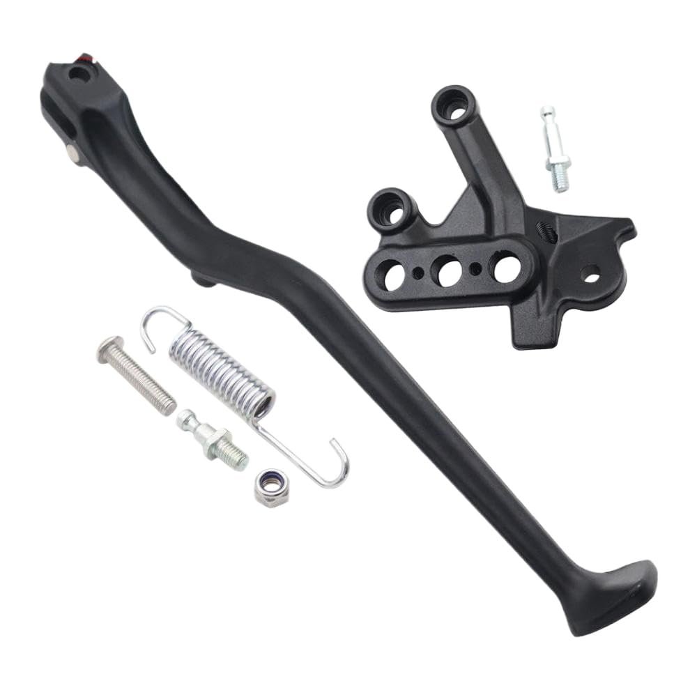 Footrest Bracket Assembly For Electric Motorcycle Side Bracket Foot Support Compatible With Light And Light X Models(Side Stand Assembly)